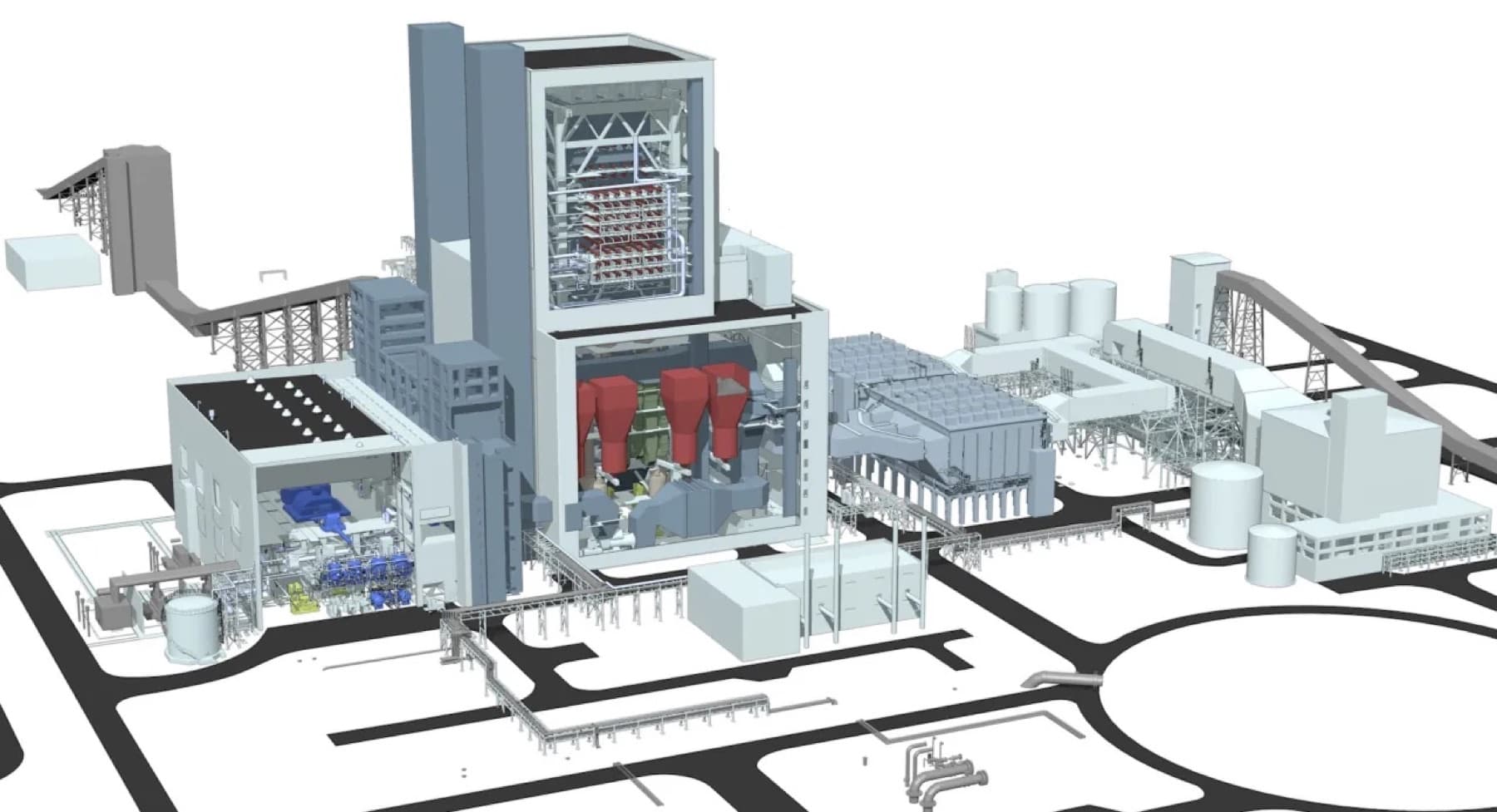 Model elektrociepłowni z nowymi źródłami ciepła
